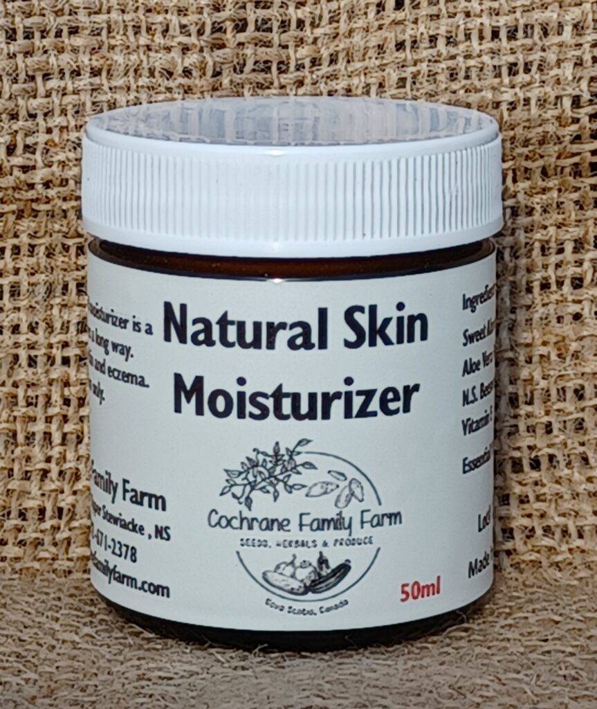 Skin Moisturizer All Natural
