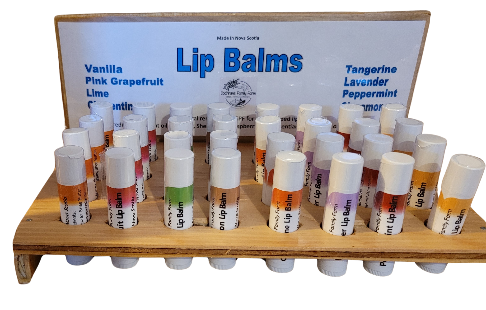 Flavored Lip Balms