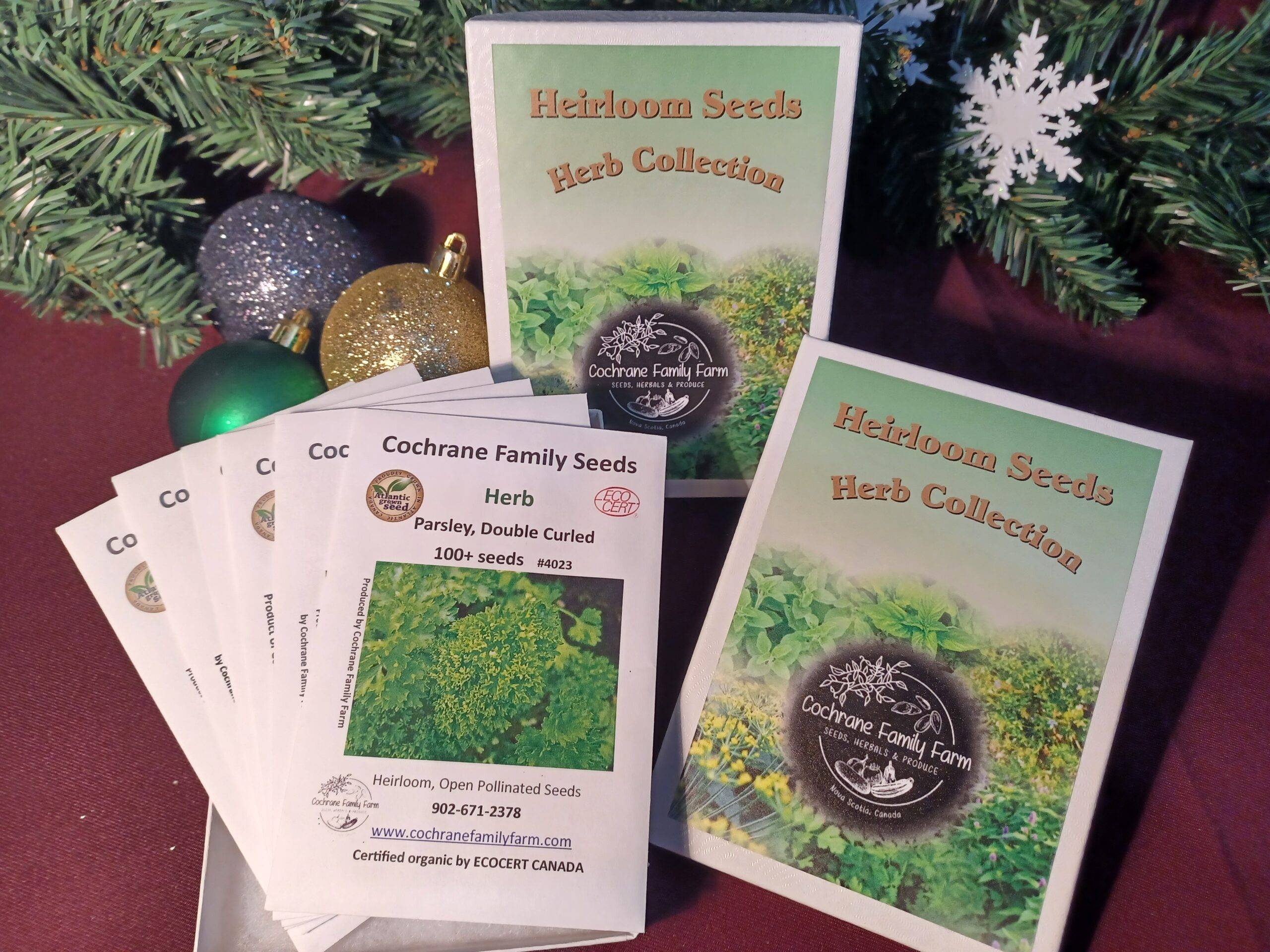 Herb Collection - Heirloom Seed Pack
