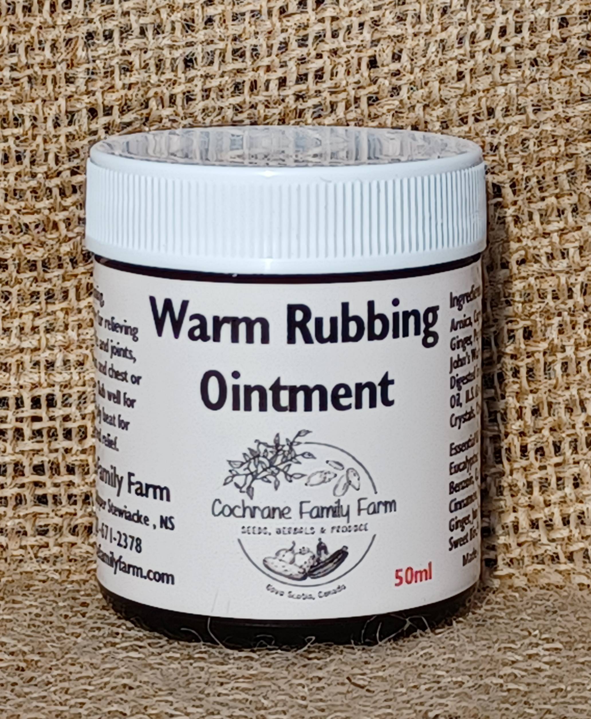 Warm Rubbing Ointment