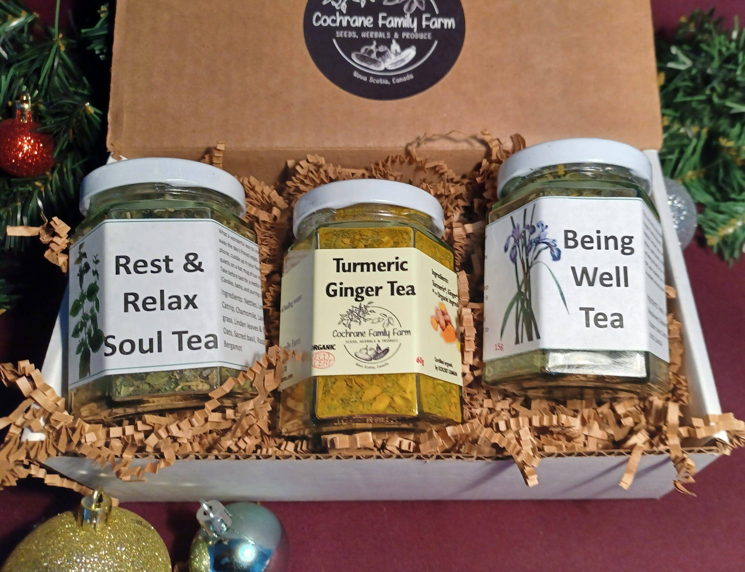 3 Tea Gift Box #1 Certified Organic