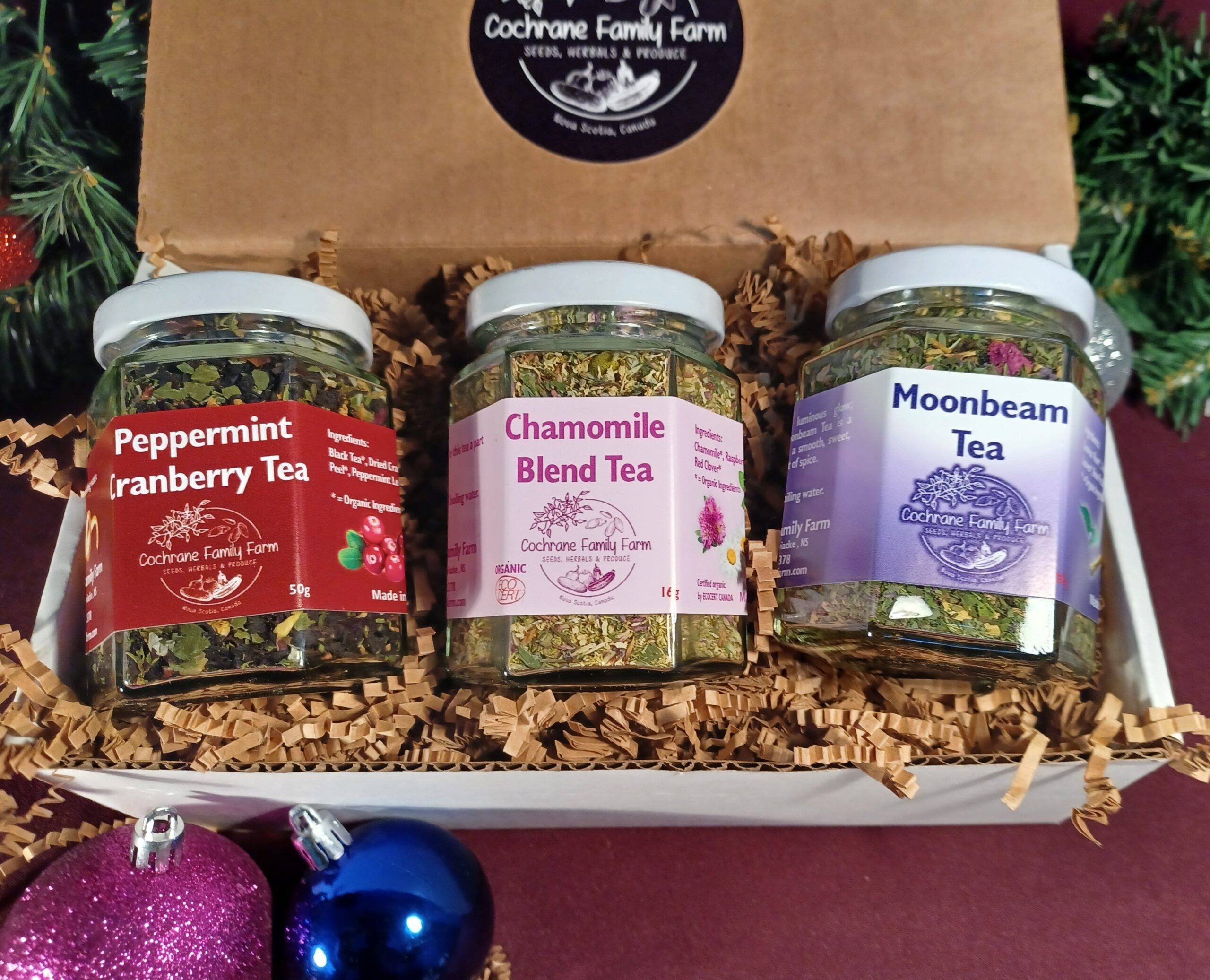 3 Tea Gift Box #3 Certified Organic