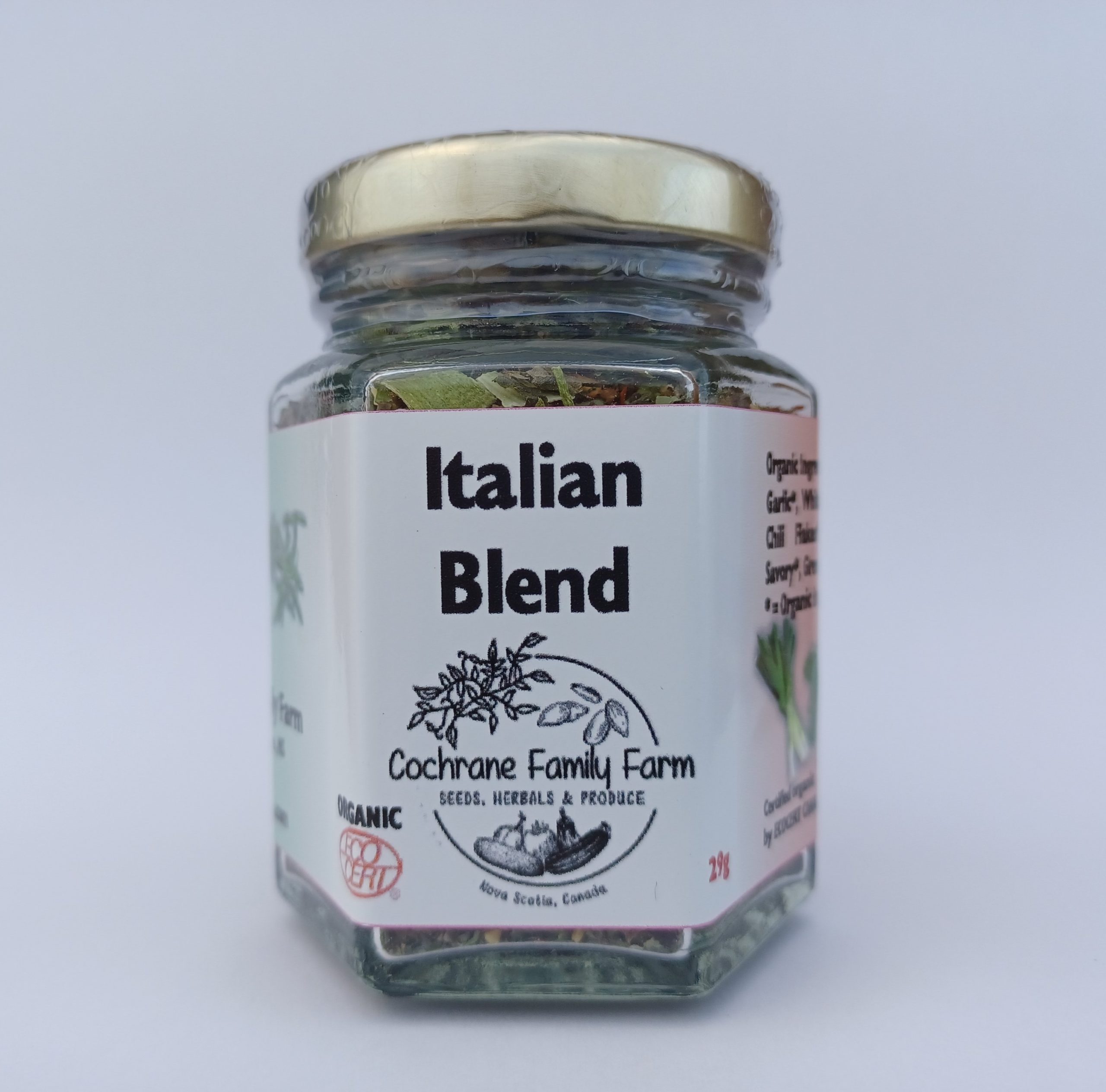 Italian Blend Seasoning Certified Organic