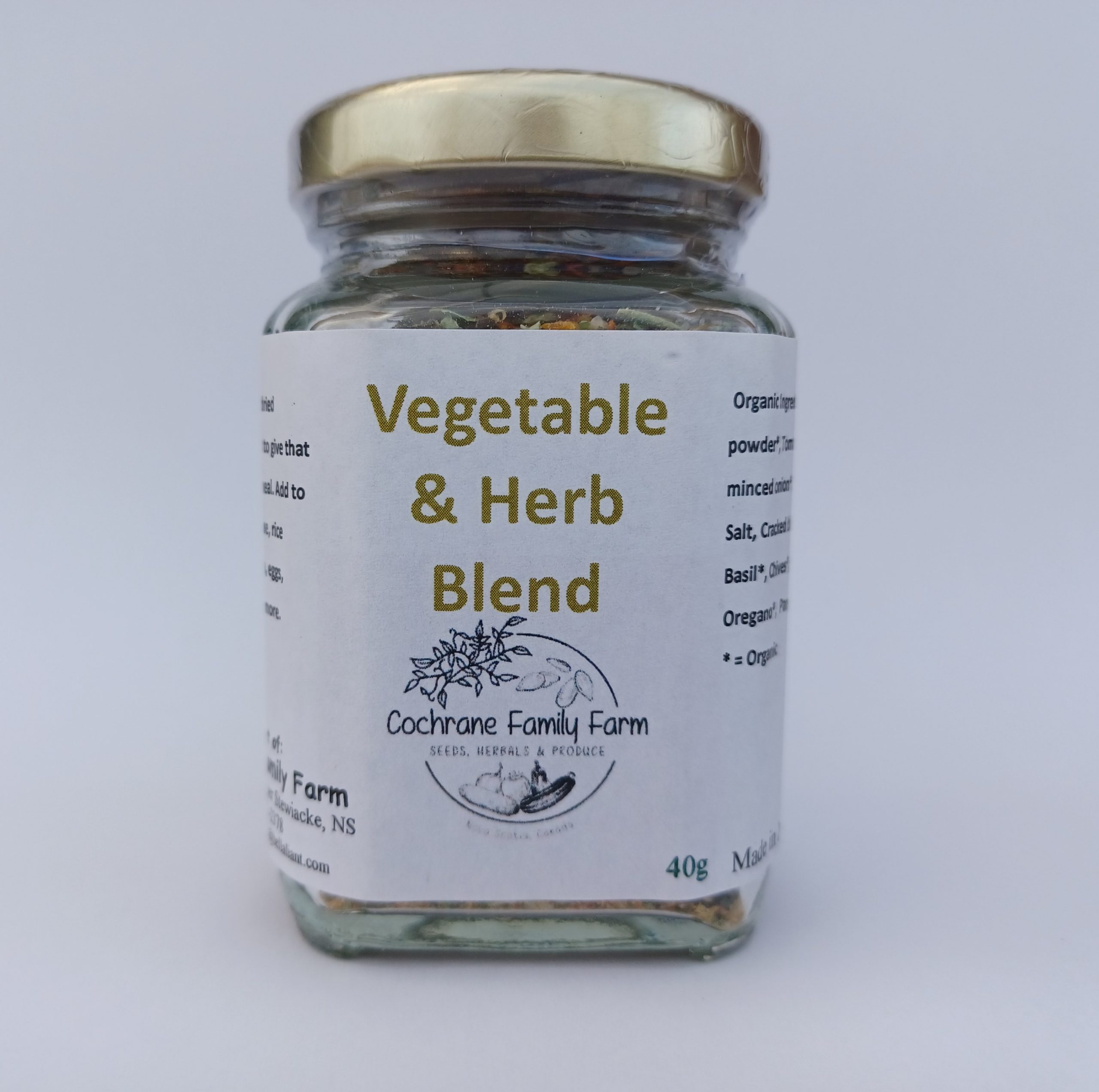 Vegetable & Herb Blend - a culinary delight