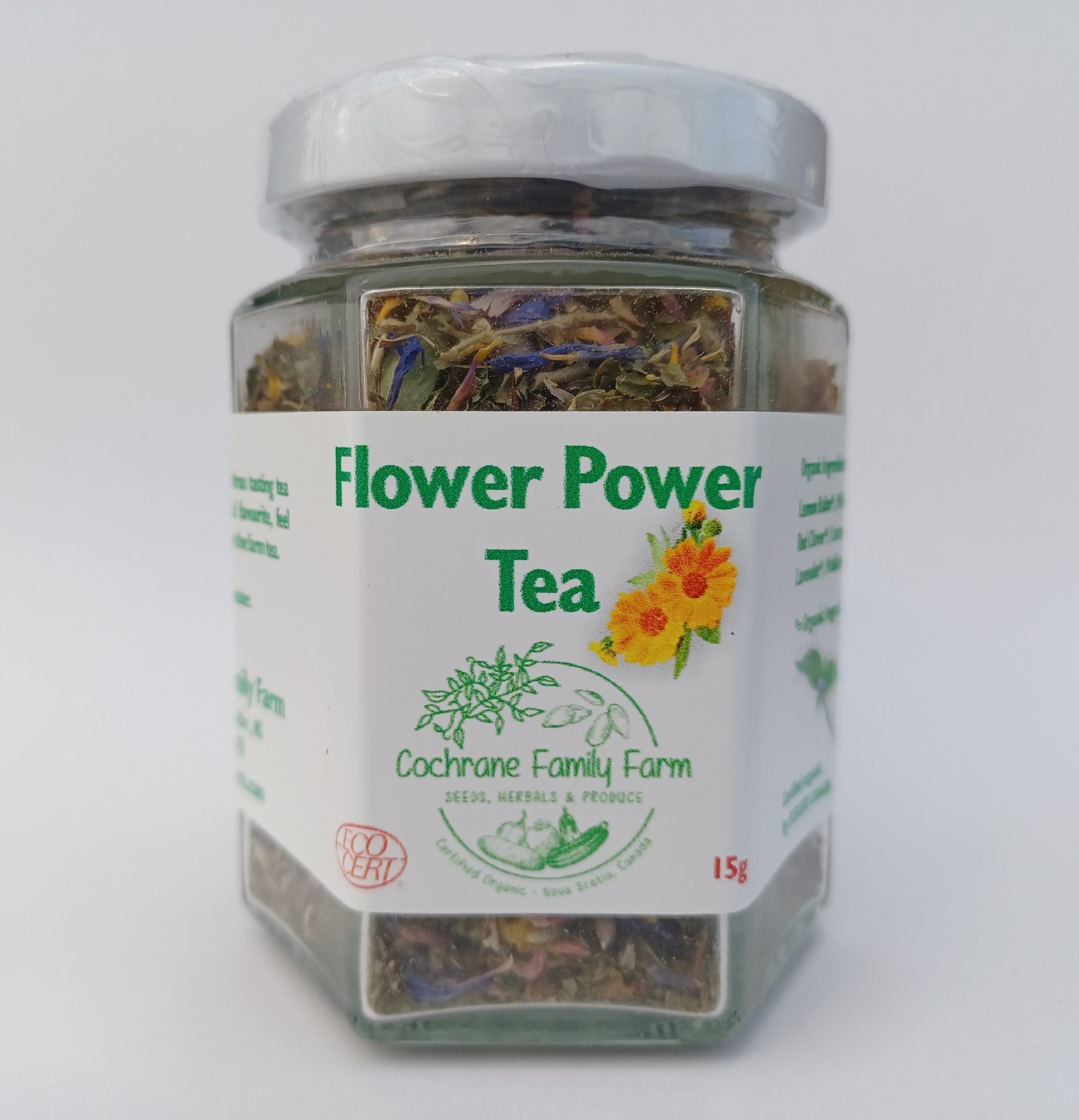 Tea, Flower Power -Certified Organic