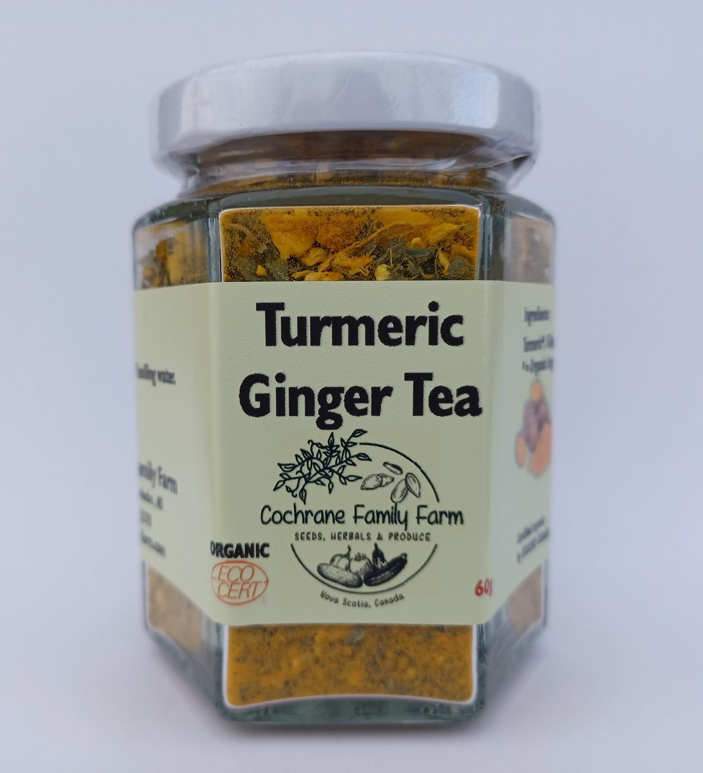 Tea Turmeric Ginger Certified organic