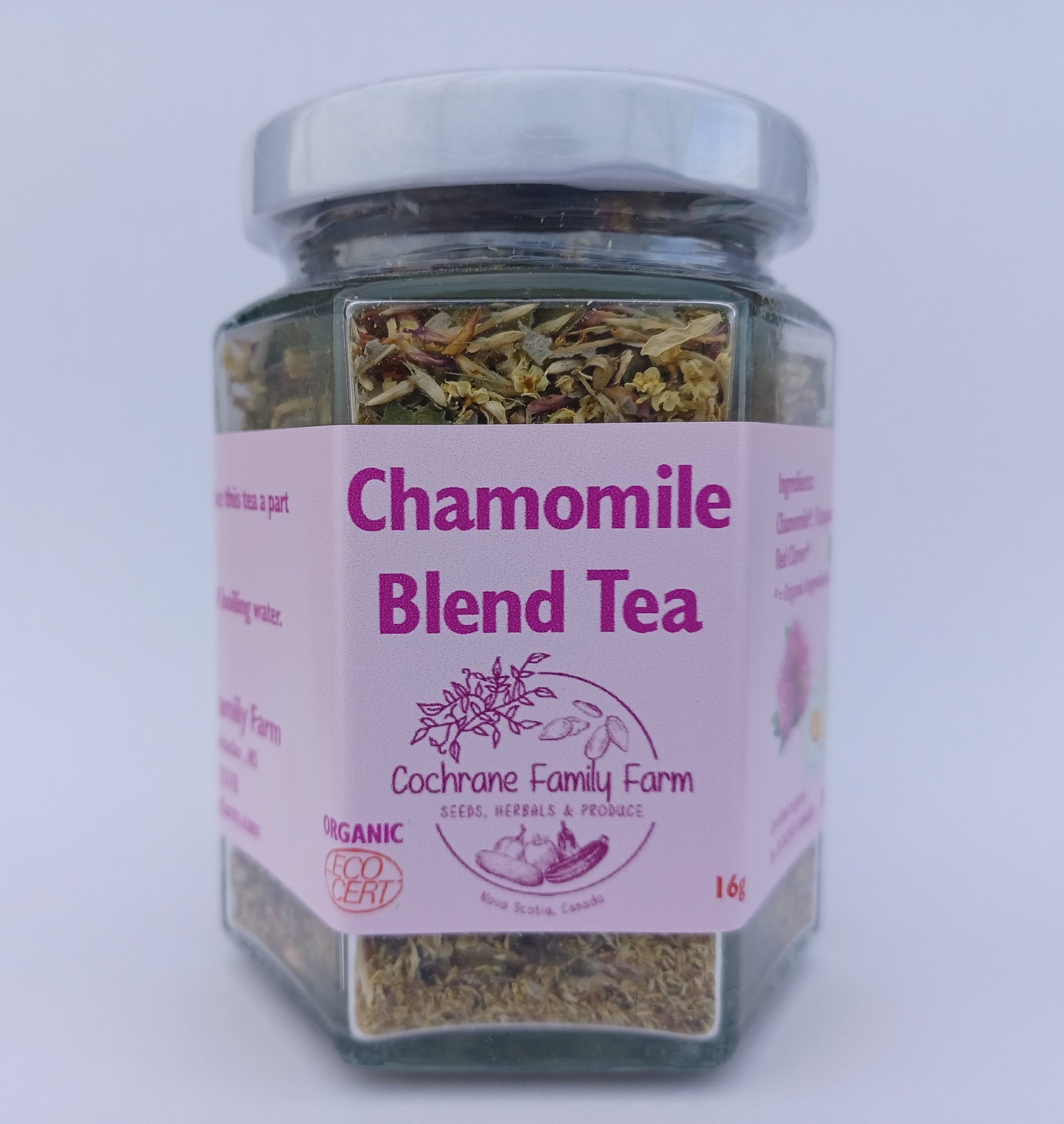 Tea Chamomile Blend Certified Organic
