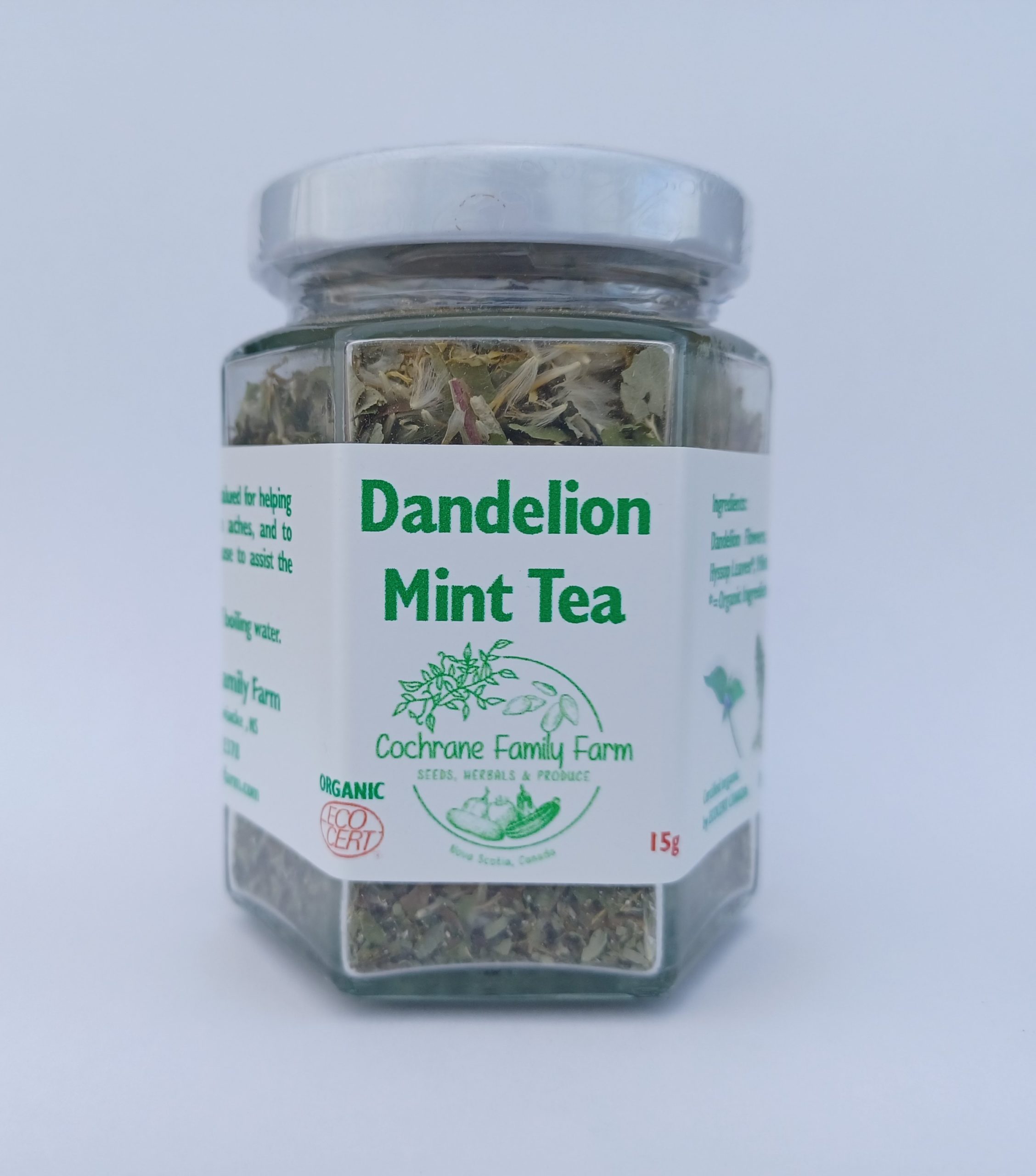 Tea, Dandelion Mint Certified Organic