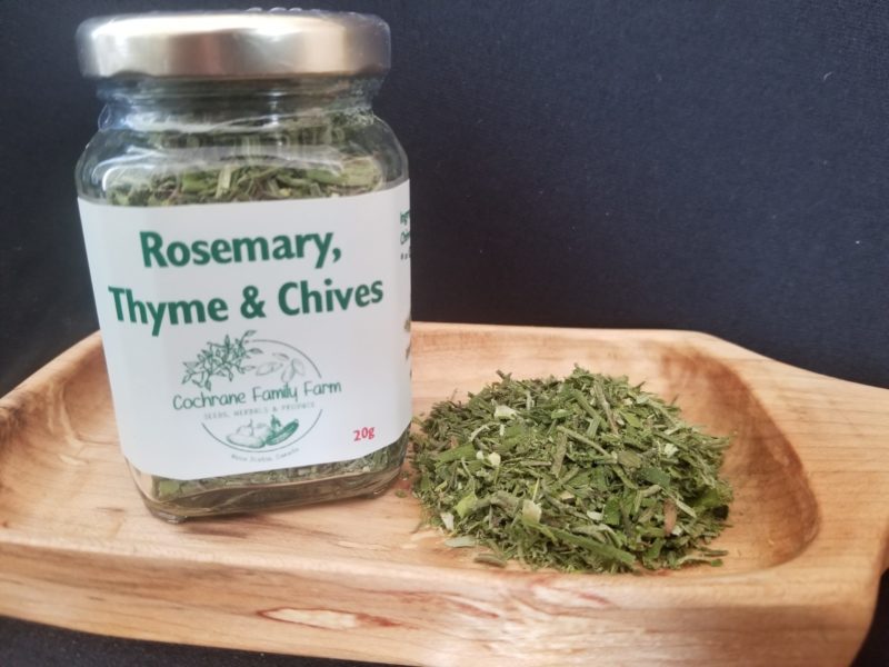 Rosemary, Thyme & Chives Certified Organic